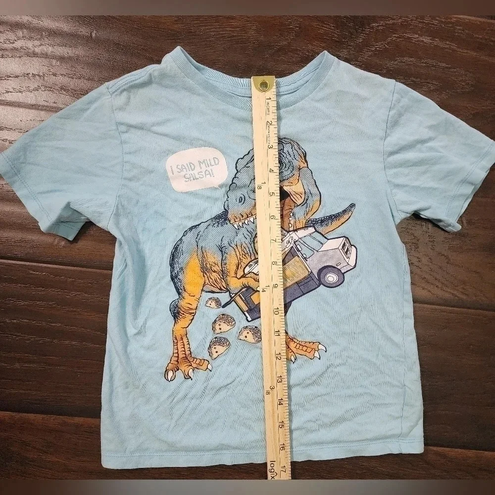 Funny Dino T Shirt Small